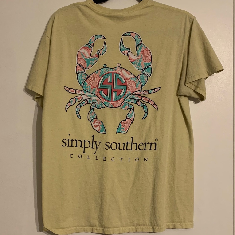 Yellow Simply Southern shirt